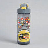 Graphic print sipper water bottle