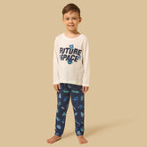 Space print pyjama set