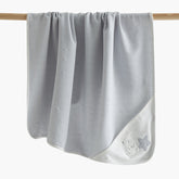 Giggles moon and star embossed receiving blanket