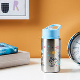 Single wall stainless steel bottle