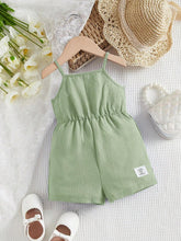 Shein letter patch romper