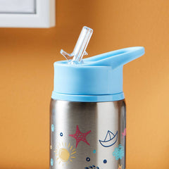 Single wall stainless steel bottle