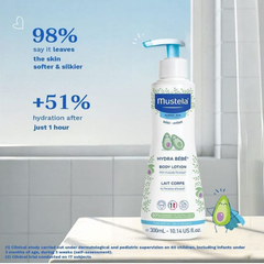 Mustela Hydra Bébé Body Lotion 300ml – Gentle Hydration for Baby Skin