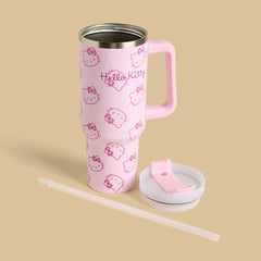 Hello kitty print vaccum flask tumbler - 1100 ml