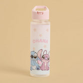 Stitch and angel print water bottle - 700ml
