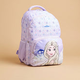 Frozen print backpack with adjustable shoulder straps