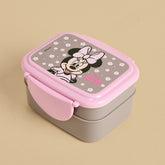 Minnie Mouse print lunchbox with fork