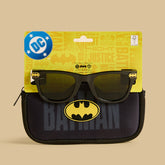 Batman print sunglasses with case