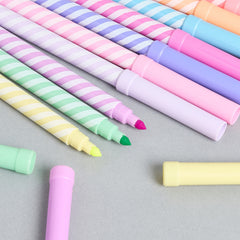 Milkshake-Themed Kids Stationery Set – Colorful Pens & Fun Packaging