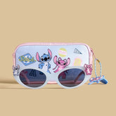 Stitch and Angel Accent Sunglasses with Pouch