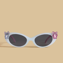 Stitch and Angel Accent Sunglasses with Pouch
