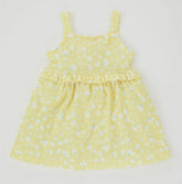 Defacto Flower Strappy Knitted Dress