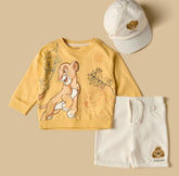 The Lion King Sweatshirt, Shorts and Cap Set