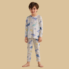 Dino Print Pyjama Set