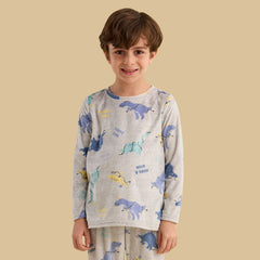 Dino Print Pyjama Set