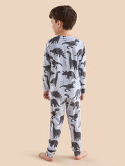Dinosaur Print Cotton Pyjama Set