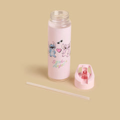 Stitch and Angel Print Bottle