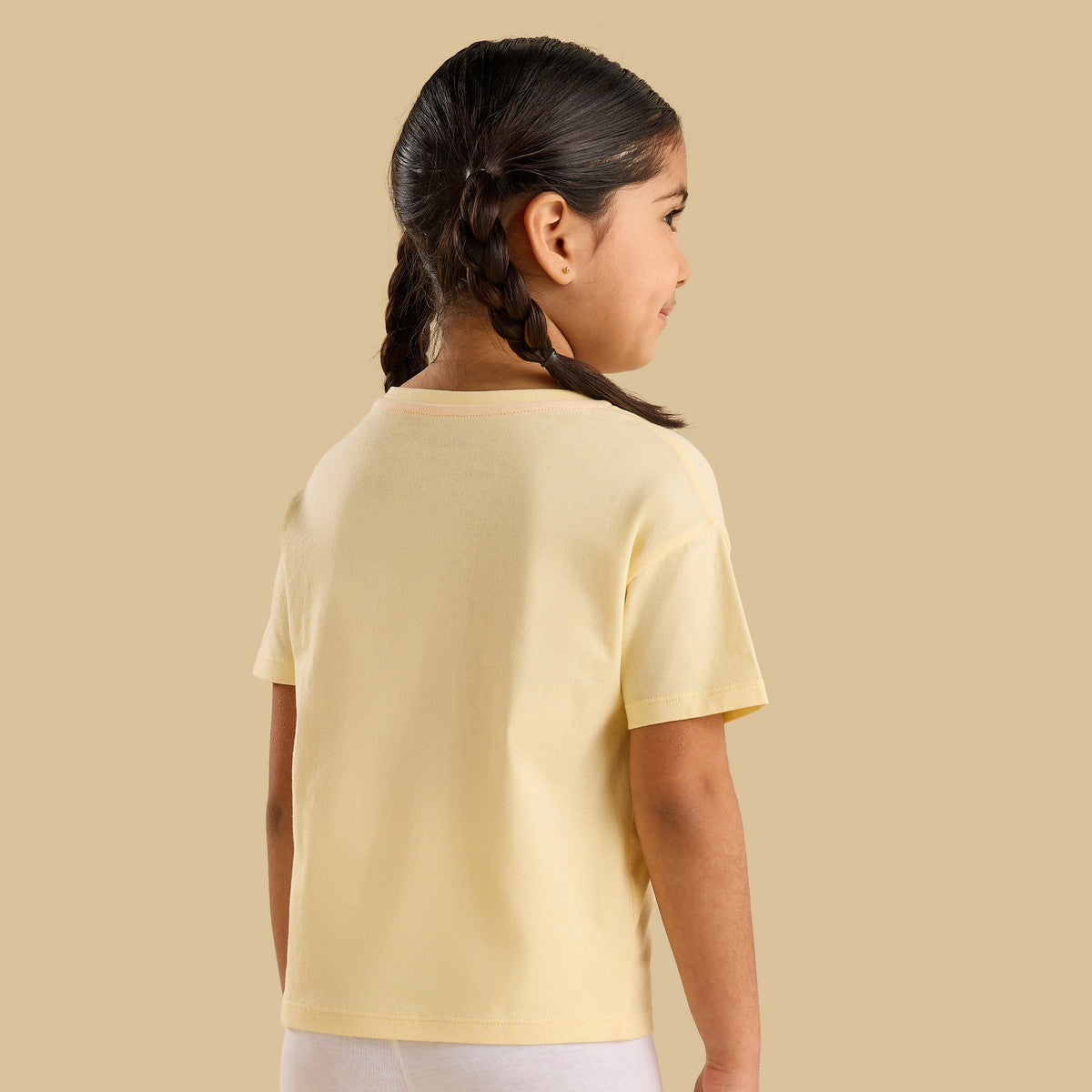 Varsity print boxy t-shirt
