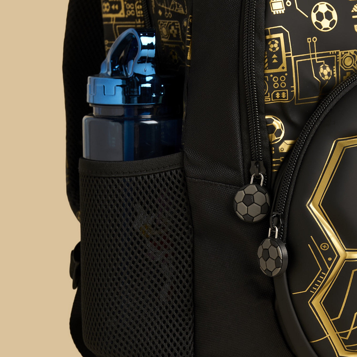 Max Football Print Backpack with adjustable straps (INSTOCK)