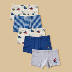Pack of 5 - Printed trunks