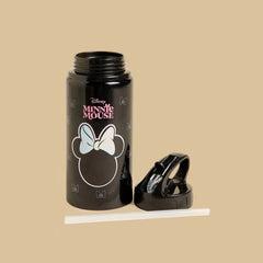 Minnie mouse print water bottle