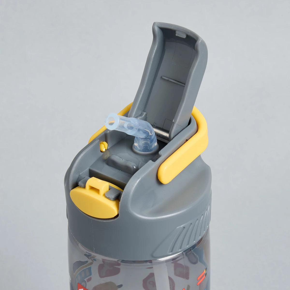 Graphic print sipper water bottle