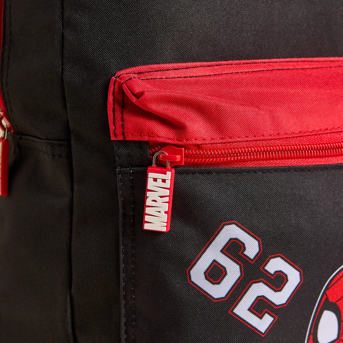 Spiderman print backpack with adjustable straps