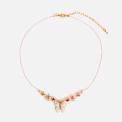 Butterfly embellished 4-piece jewellery set