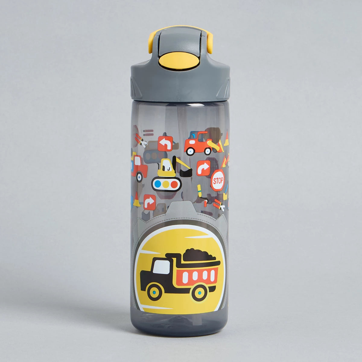 Graphic print sipper water bottle