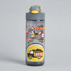 Graphic print sipper water bottle