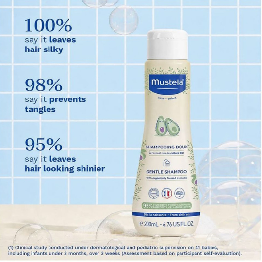 Mustela Gentle Shampoo for Babies – 200 ml