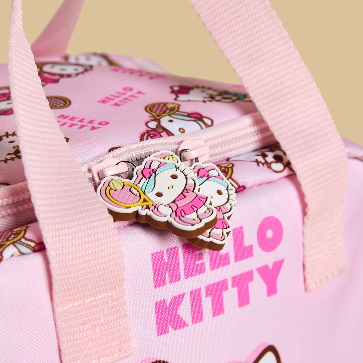 Hello kitty lunch bag with zip closure