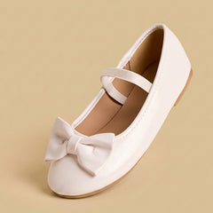 Bow detail ballerina shoes