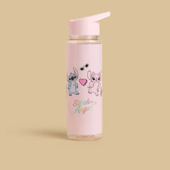 Stitch and Angel Print Bottle