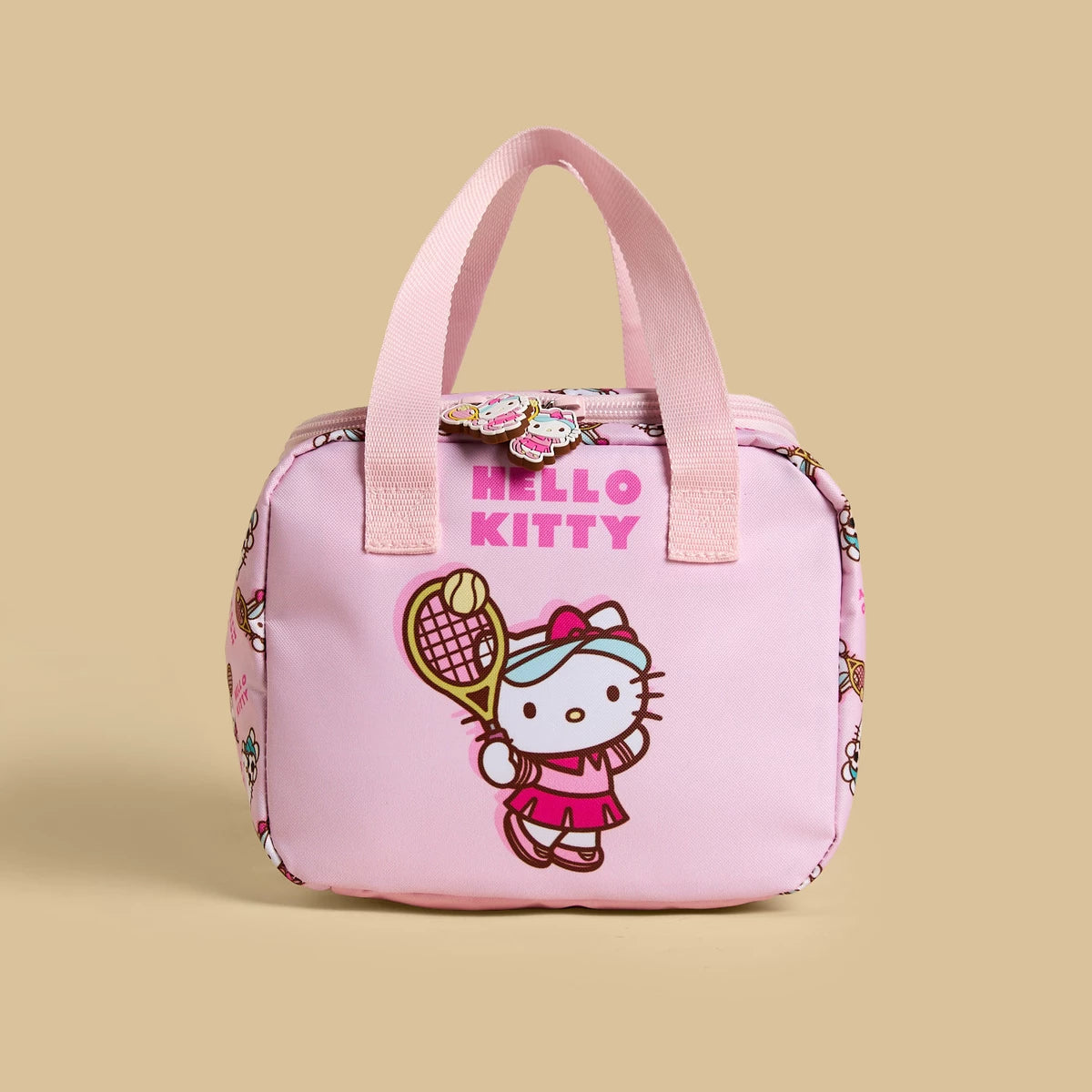 Hello kitty lunch bag with zip closure