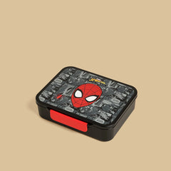 Spider-Man print sandwich box with clip lock lid