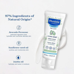 Mustela Hydra Bébé Facial Cream – 40 ml
