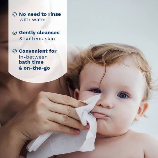 Mustela No Rinse Cleansing Water – 300 ml | Gentle Skin Cleanser for Babies