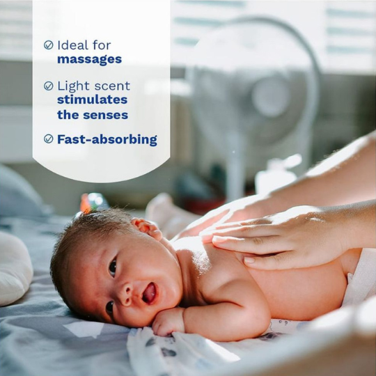 Mustela Baby Oil – Gentle Hydrating Massage Oil for Babies 100 ml