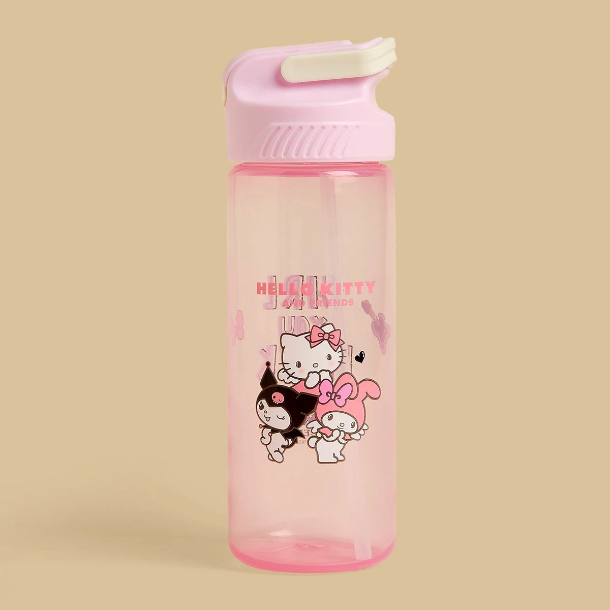 Hello Kitty and Friends Print Water Bottle - 600ml