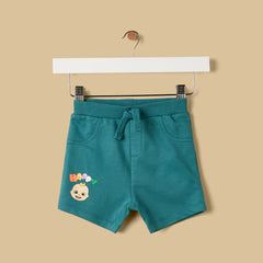 Cocomelon Applique Cotton Tshirt and Shorts Set