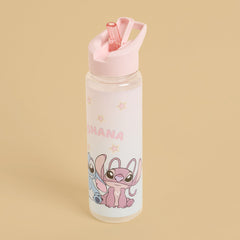 Stitch and angel print water bottle - 700ml