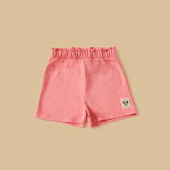 Minnie mouse print t-shirt with shorts and cap