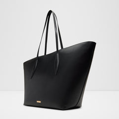 ALDO Pattani Women Textured Black Satchel Bag