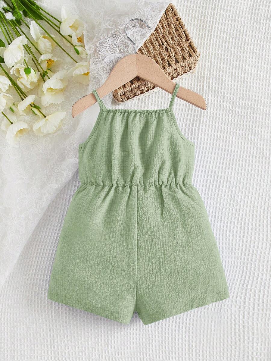 Shein letter patch romper