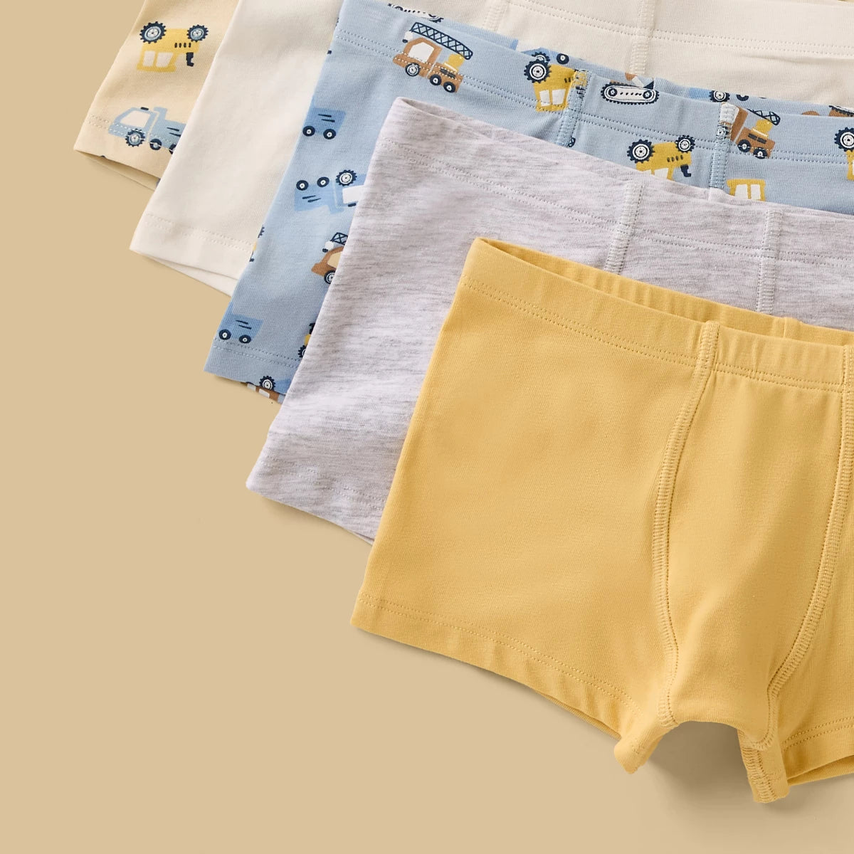 Pack of 5 - vehicle print trunks