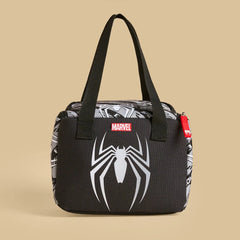 Spider-Man print lunch bag with zip closure
