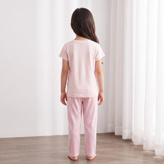 Striped cotton pyjama set