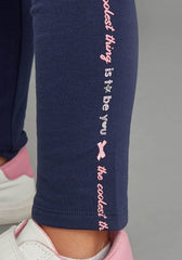 Fleece lined printed pajama