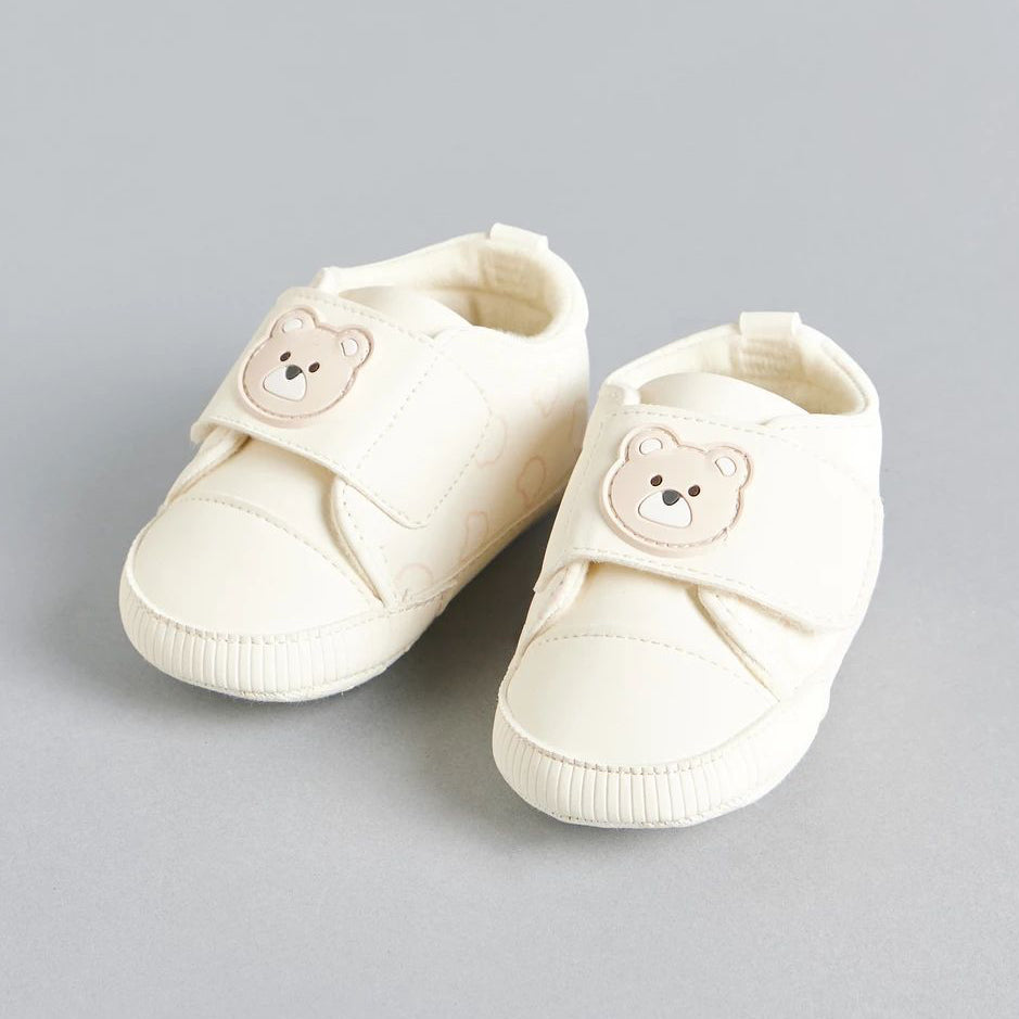 Teddy Print Booties